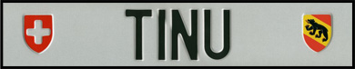 Deco Autoschild als Geschenk