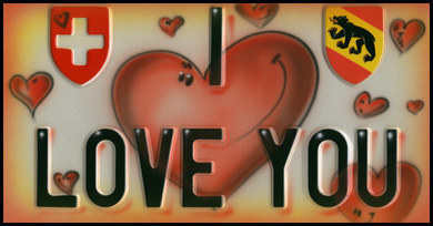 I Love you mit Härz