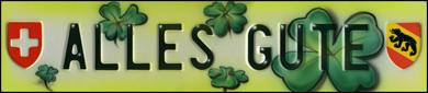 Deco Autoschild zum Geburtstag