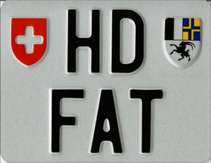 Deco Motorradschild als Geschenk